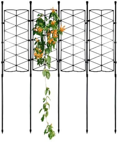 Enrejado de jardín al aire libre, enrejados de inoxidables, soportes de escalada de plantas, marco de soporte de plantas de celosía de jardín, enrejado de jardín para plantas trepadoras al aire
