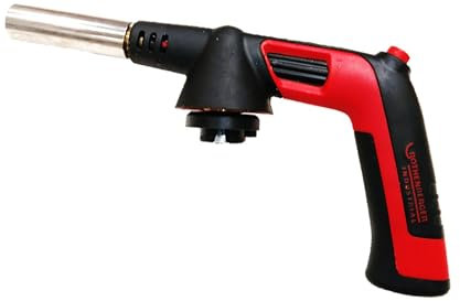 ROTHENBERGER Industrial RS 300 Brûleur (individuelle) | Allumage piézo | Rotation de 180 à 360 °C/fonctionnement par tête possible | Chalumeau à souder | Brûleur à gaz pour cartouche de gaz Multigas