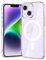 gueche for iPhone 14 Case, Compatible with MagSafe, Military-Grade Protection, Scratch-Resistant Back, Magnetic Phone Cover for iPhone 14, Classic Series, Clear