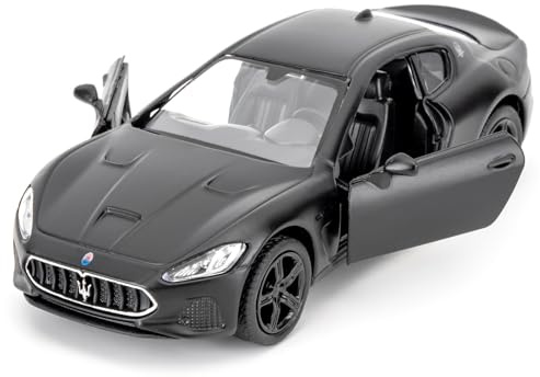 RMZ City Maserati GT Auto Modelo, 1/36 Escala Fundición de Aleación de Zinc Juguete Coche para Niños, Tirar hacia atrás Vehículos para Niños Niños Niños Niñas Regalo