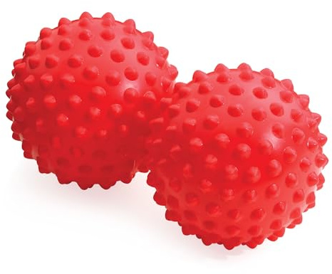OPTP Franklin Method Easy Grip Ball Set (Pair) - Soft, Bumpy Inflatable Massage Balls for Myofascial Release, Sensory Stimulation and Franklin Method Relaxation Exercises