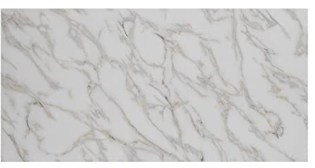 IZODEKOR Wandverkleidung Marmoroptik -1er 120x60cm- Alternative zu Badfliese/Küchenfliese, Duschwandpaneele, Wandpaneel für Küchenrückwand, Badezimmer, Innenbereich | Calacada