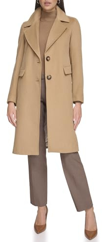 Calvin Klein Women's Outerwear Jacket,Camel,2
