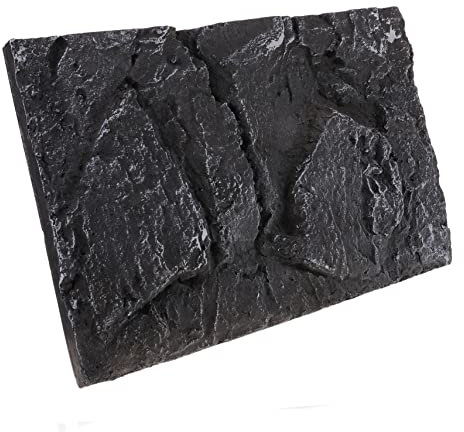 ORFOFE Décoration D'aquarium 3D pour Reptiles Décorative en PU Solide Taille Moyenne Paysage D'habitat Naturel Terrarium pour Tortues Et Reptiles