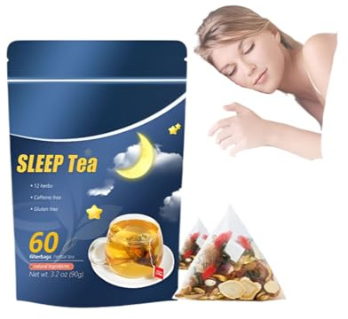 Tisana For Dormire Alle Erbe, Bustine Di Tè Rilassante For Dormire, Miscela Di Erbe Naturali Calmanti For Un Sonno Ristoratore(1PC)