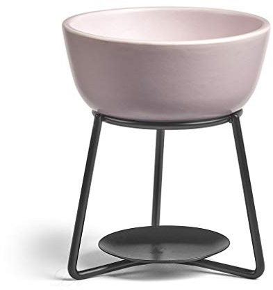 Yankee Candle Accessory - Lampada profumata in ceramica, 12 cm, colore: lilla