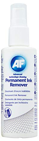 AF Permanent Ink Remove Spray for Permanent Marker or Pen from Whiteboards - 10 x 125ml