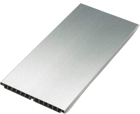 Evotrade Zócalo para Cocina - Perfil de rodapiés de PVC de L 2,5m | Altura y Colores a Elegir + Accesorios (2 Tapones de Ángulo de 90° + 1 Unión) Fabricado en Italia