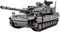 Auspcers Technik Panzer Bausteine Modell, 898 Teile Militär Leopard 2A7 Panzer Modellbausatz, Militär Panzer Bausteine Konstruktionsspielzeug Kompatibel mit Großen Marken