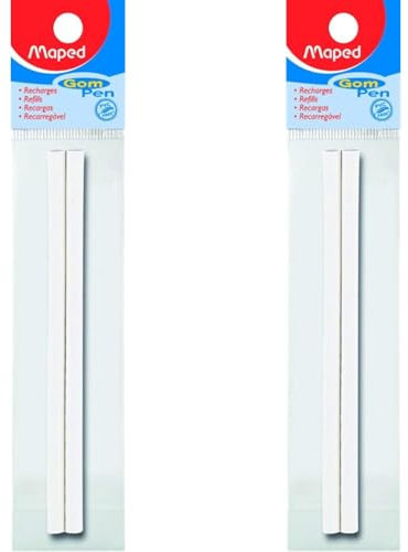 Maped M512511 - Ersatzradierstange Gom-Pen, 2 Stück (Packung mit 2)