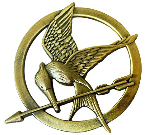 NANLAI The Hunger Games Katniss Mockingjay Pin Brosche für Cosplay
