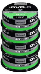Intenso Dvd-R 4,7 GB 16x velocite fullprintable in Campana di 100 Pezzi