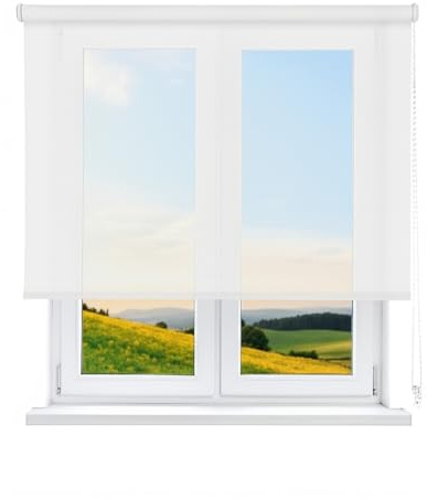 VIEWTEX | Estor Enrollable Screen Apertura 10% Blanco 200 X 250cm | Fabricado en España | Garantia 5 años
