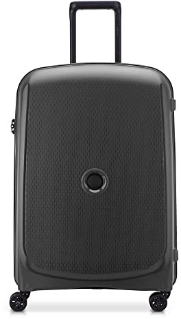 DELSEY Paris - Belmont Plus - Rigid Luggage Compartment, Black, L (71x47x31/33 cm)