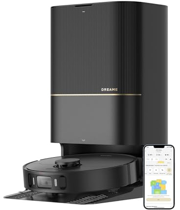 Dreame X30 Ultra robot aspirateur Sac à poussière Noir
