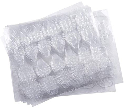 10 Feuilles Double Face Autocollant De Colle À Ongles Colle De Faux Ongles Colle De Gelée De Gelée Nail Art Colle Adhésifs Faux Ongles Conseils Bricolage Étanche Lenvironnement Et Mode durable
