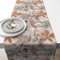 Ambiente Tischläufer Läufer Table Runner / 40x150 cm / Blätter und Pflanzen / 100% Baumwolle / Cotton