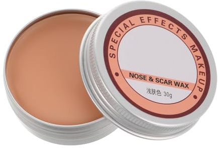 SOIMISS Cera de Maquillaje para Efectos Obsequios de Halloween Aplicación Versátil y Resistente al Agua, Adecuado para Cosplay y Rutina de Maquillaje Teatral
