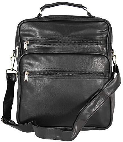 Sotala Business Arbeitstasche Herren Damen – Leder Umhängetasche/Schultertasche/Messenger Bag – Wasserabweisend, viele Fächer, Flugbegleiter Tasche, Handgepäck geeignet, mit Tragegurt & Zipper