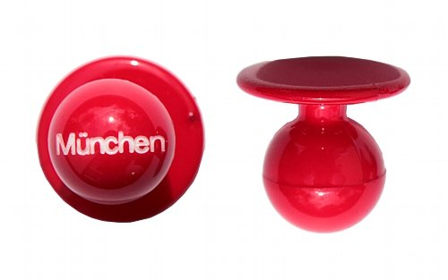 Kochknöpfe Kugelknöpfe München rot weiß für Kochjacken12 Stück/Packung