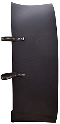 LOVEHORSES Fascia Full Contact - Innovazione e Comfort - Posizione Fissa - Nuovo Modello - Elastico Italiano Certificato Oeko-Tex - Tecnologia Wellness Made in Italy - Nero, EXTRAFULL
