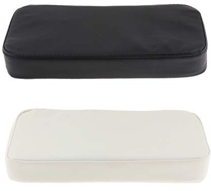 2 Pcs Table de Massage Soins du Visage Repose-Tête Coussin Tête Tapis Traversin 33 × 16 × 5 Cm