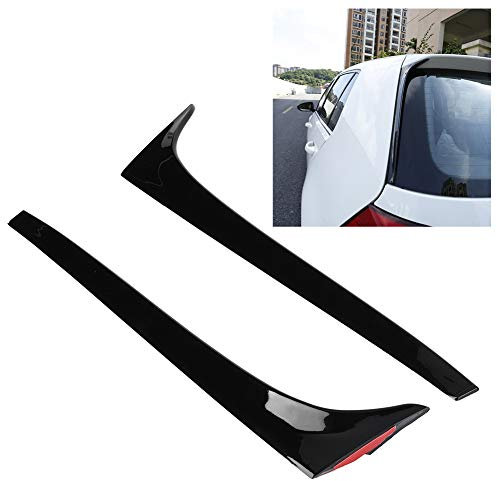 7 spoiler-Coperchio del Rivestimento Dell'ala del Lunotto Laterale del Finestrino Posteriore, 2 Pezzi ABS Spoiler Dell'ala del Finestrino Posteriore Dell'auto Adatto per 7 14-19