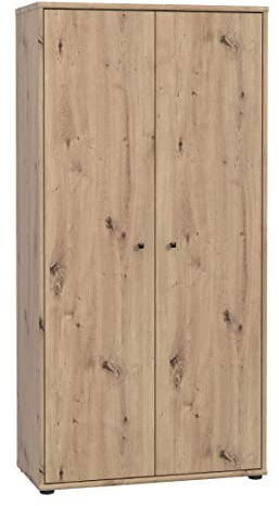 FORTE TEMPRA 2 Kommode mit 2 Türen, Holzwerkstoff, Artisan Eiche Dekor, (B x H x T) 73,7 x 149,5 x 34,8 cm