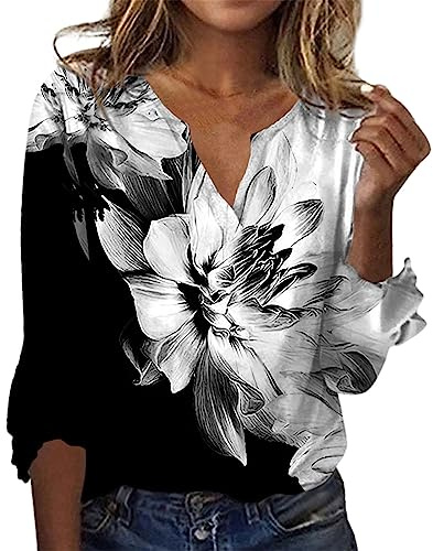 Blouse Longue Femme Machine A Impression sur T-Shirt Tee Shirt Paillette Femme Halloween Chemise Sang Tee Shirt Beau Papa Vetement Femme Chic Élégant Leopard Top Top Col Montant Ladies