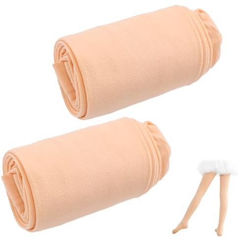 GWAWG Ballettstrumpfhosen für Mädchen, rosa Fuß, Tanztraining, wandelbare Ballett-Leggings, Strümpfe, hautfarbene Ballettstrumpfhose für Kinder, Studenten, Praxis, 2 Paar, Schwarz , Einheitsgröße