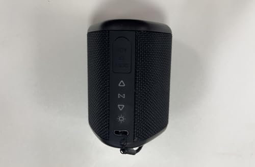 aowoka 2025 Cassa Bluetooth Portatili Senza Fili con Luce Led, Bluetooth 5.4, 24 Ore, Altoparlante Bluetooth Bassi Potente, Impermeabile IPX7, Speaker da Esterno per Viaggi, Sport, Feste, Ciclismo