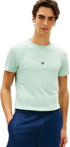 Tommy Hilfiger Camiseta de Manga Corta Hombre Slim Fit