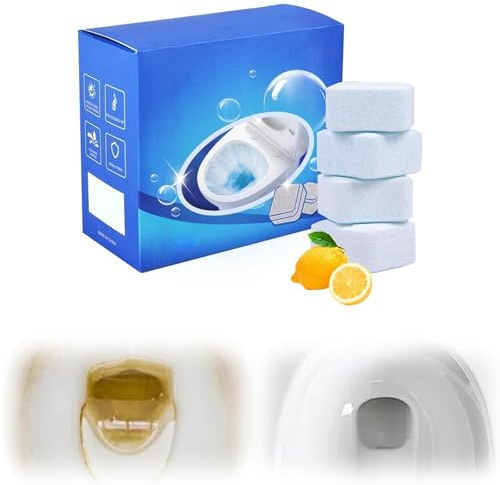 Pastilles nettoyantes ultra-puissantes pour toilettes et canalisations - Paquet de 12 - Désodorisant rafraîchissant pour salle de bain - Nettoyant multi-usages et déboucheur de canalisations