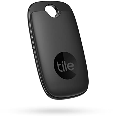 Tile Pro (2022) Bluetooth Item Finder, 1 Stück, 120 m Reichweite, funktioniert mit Alexa und Google Smart Home, iOS- und Android-kompatibel, Find Your Keys, Fernbedienungen und mehr, schwarz