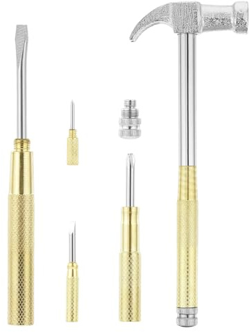 yakermur Martello | Martello da, leggero e antiscivolo, per forgiatura, lavori in metallo, campeggio, gioielli per automobili