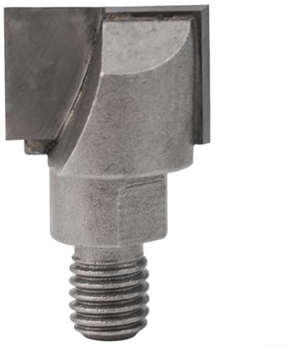 10mm Shank CNC Router Bit 1pc for Door Lock Slotting Milling Cutter Bottom Cleaning Steel Alloy Tool Head Size Optional Compatible with Wooden and Plastic Steel Doors (10 x 24)