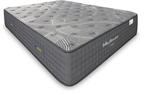 Matnature | Platinum | Colchón Gran Confort Pro Múltiple Descanso | Muelles Ensacados y Viscoelástica | Altura 30 cm | Transpirable, Antideslizante y Antiácaros (150 x 190 cm)