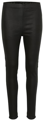 Cream dam Leggings Cream Women's Faux Leggings Byxor Smal Passform Skinny