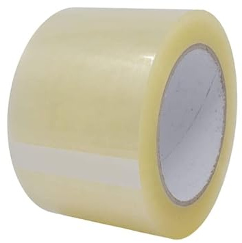 gws Paket-Klebeband PP leise Verpackungsband geräuscharm abrollend : Packband mit hoher Klebkraft in Profi-Qualität | versch. Farben | Länge: 100 m | Breite: 72 mm | Dicke: 50 μm |Farbe: transparent