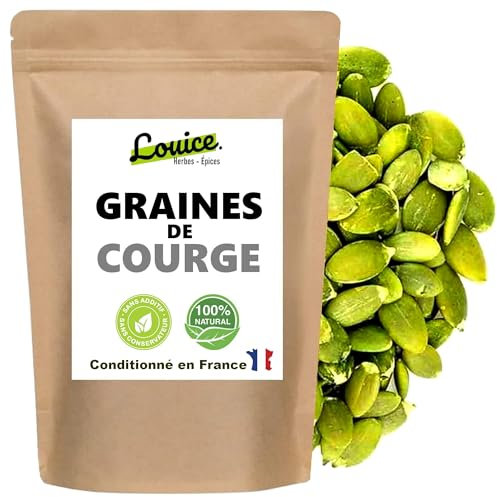 Graines de Courge un super-aliment croquantes & nutritives 250g - 100% naturelles