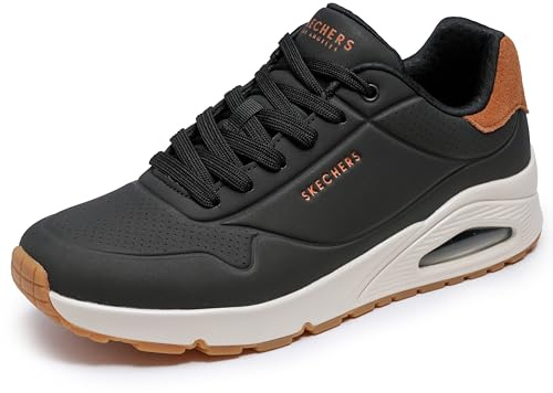 Skechers Uno- Suited On Air, Scarpe da Ginnastica Uomo, Nero, 41 EU