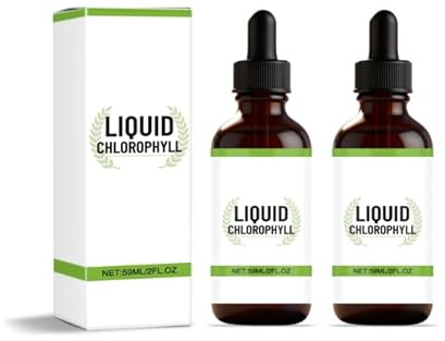 Chlorophylle liquide | Déodorant Interne,2pcs