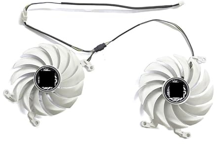 Parte de refrigeración de la computadora Ventilador de repuesto GPU de 4 pines y 85 mm compatible con el ventilador de tarjeta gráfica RX 5700