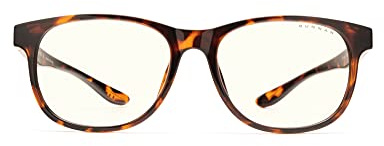 GUNNAR - Blue Light Glasses for Kids (age 12+) - Blocks 35% Blue Light - Rush, Tortoise, Clear Tint