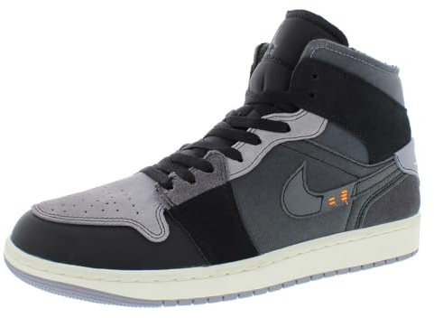 Nike Air Jordan 1 Mid ( schwarz ) 43