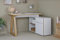 Jahnke Schreibtisch Club C 130 E KERNEICHE/Weiss