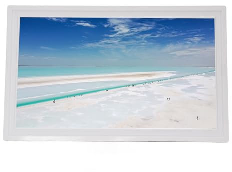 VELATEMOR 21. Frame di Foto Digitale da 5 Pollici, Cornice Fotografica Digitale di Altoparlanti per Video (Spina europea)