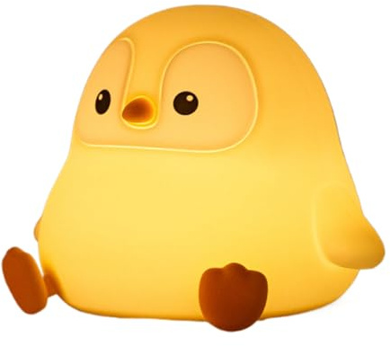 Genérico Luz Nocturna para Habitación Infantil - Luz Nocturna De Pingüino Para Niños, Tenue Táctil Decorativa Ambiental Para Habitación Infantil De Cuna O Mesilla Niños Y Niñas