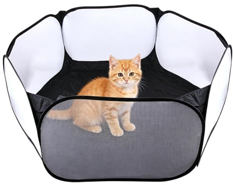 Recinto per cani, con inserto, pieghevole, antiscivolo, recinto per conigli all'aperto, per pulcini, gattini, cuccioli, interni, esterni, giardino, cortile, casa, soggiorno, camera da , campeggio