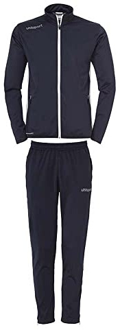 Uhlsport Kinder Essential Classic Trainingsanzug, Marine/weiß, 104 EU